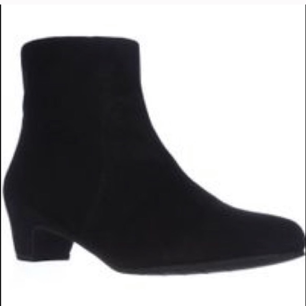 Eileen Fisher suede ankle boots